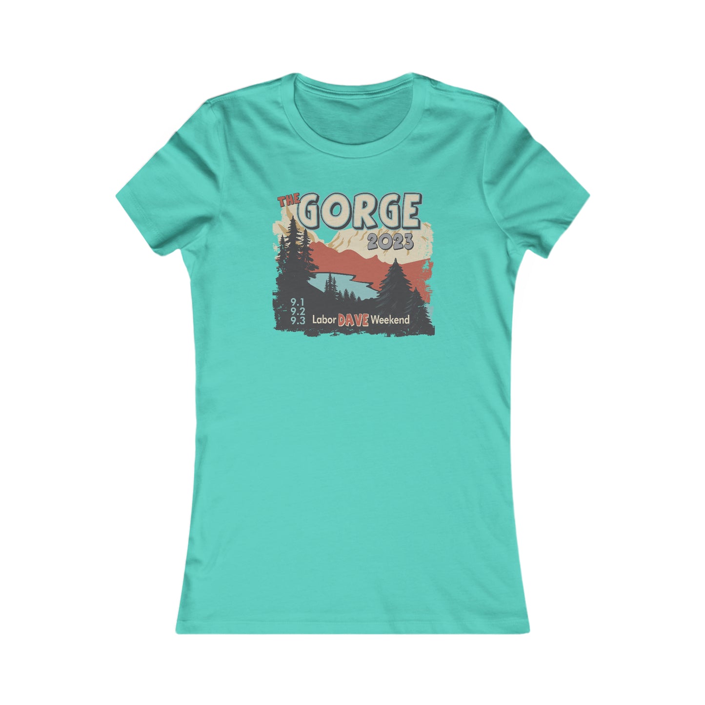 Gorge New Addition 2023 Women's Cut w/set list