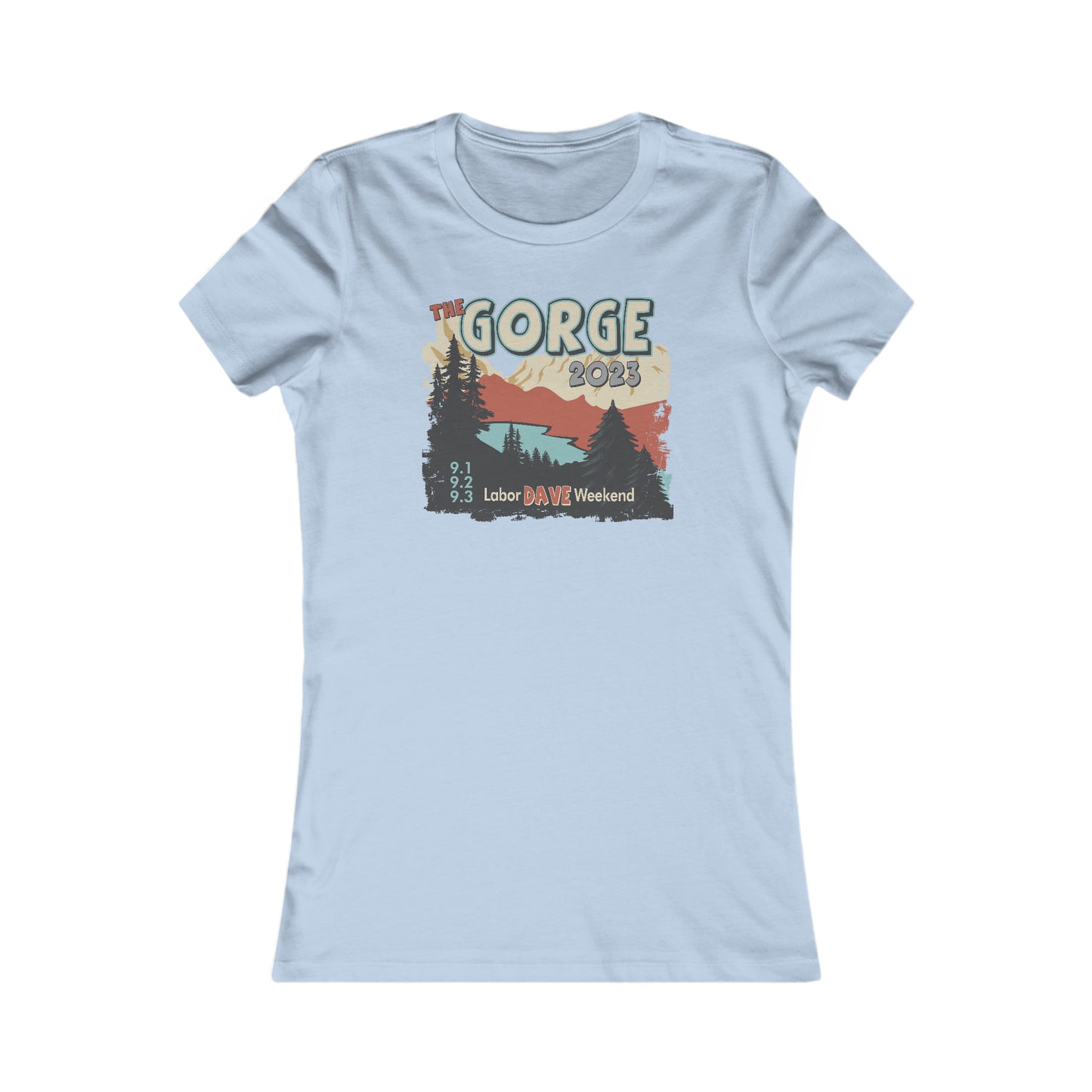 Gorge New Addition 2023 Women's Cut w/set list