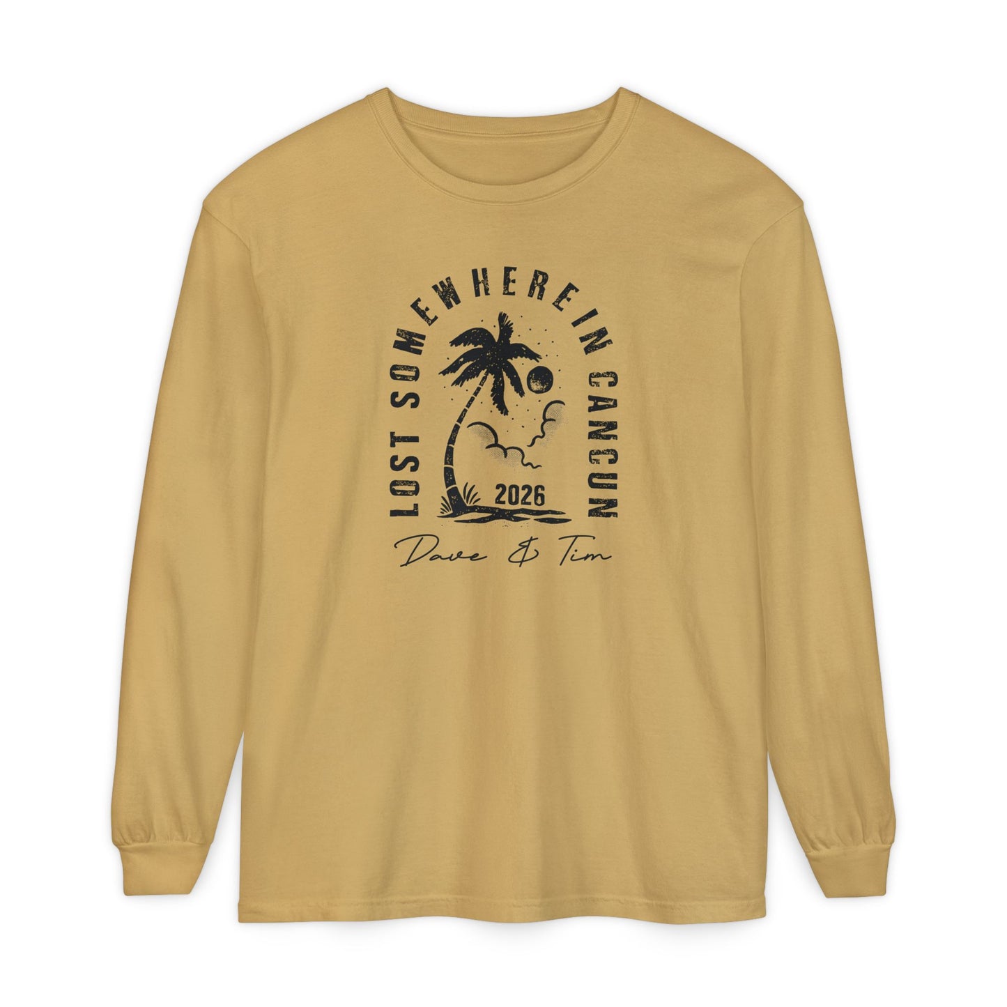 Lost Somewhere In Cancun 2026 Long Sleeve Tee *With Set List