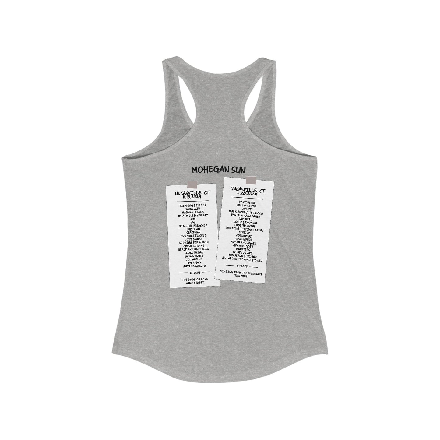 Mohegan Sun 2024 So Damn Lucky Tank Top *With Setlist