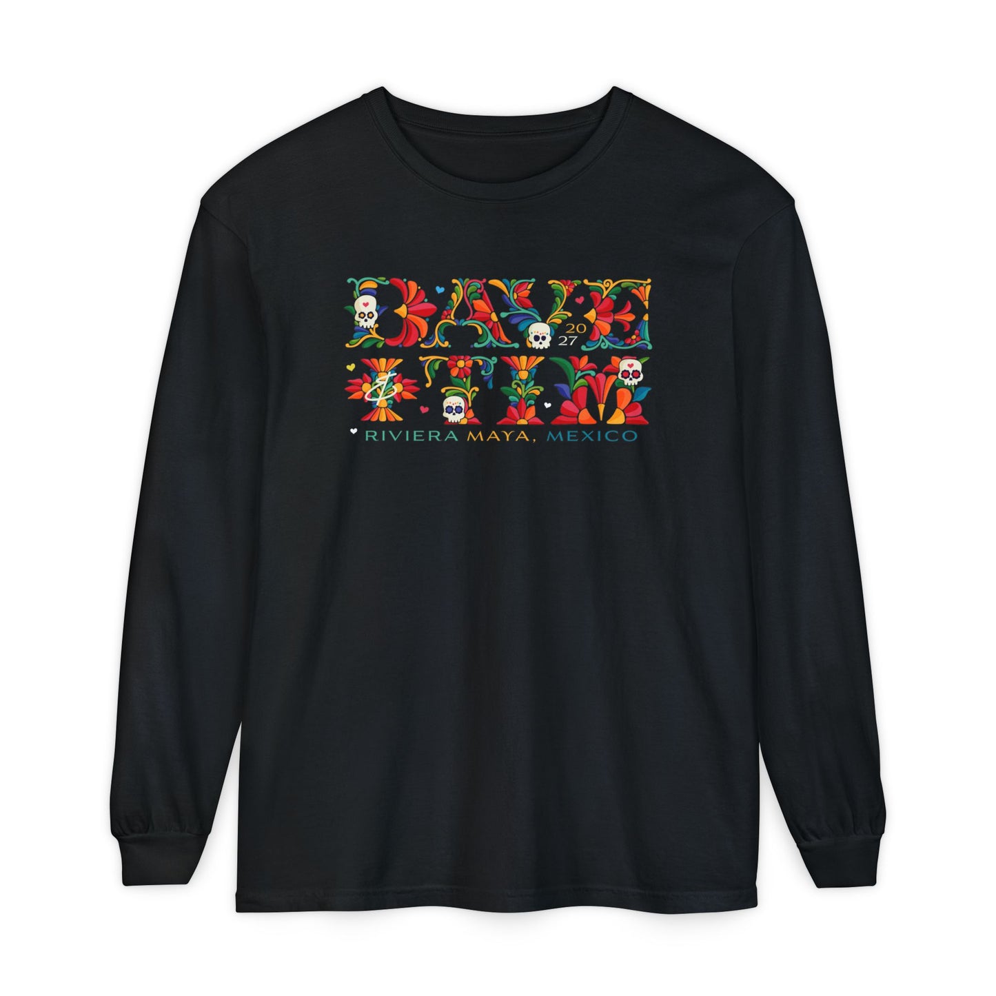 D&T Floral 2027 Long Sleeve Tee