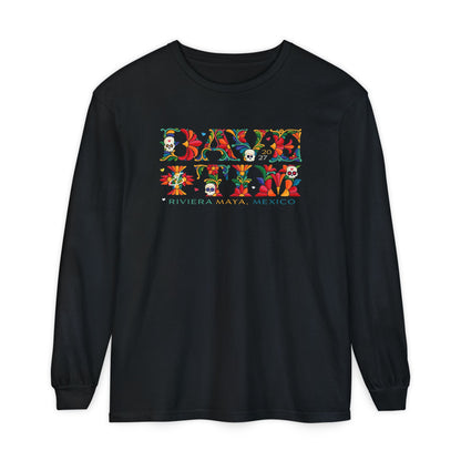 D&T Floral 2027 Long Sleeve Tee
