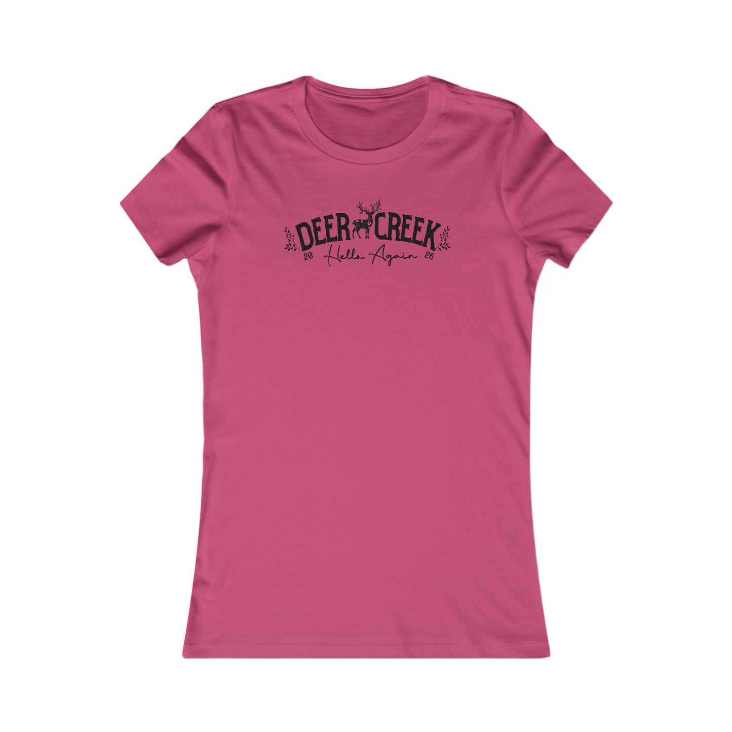 Deer Creek Floral 2026 Woman's Cut Tee *With Set List