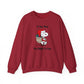 If You Give You Begin To Live Peanuts Crew Neck