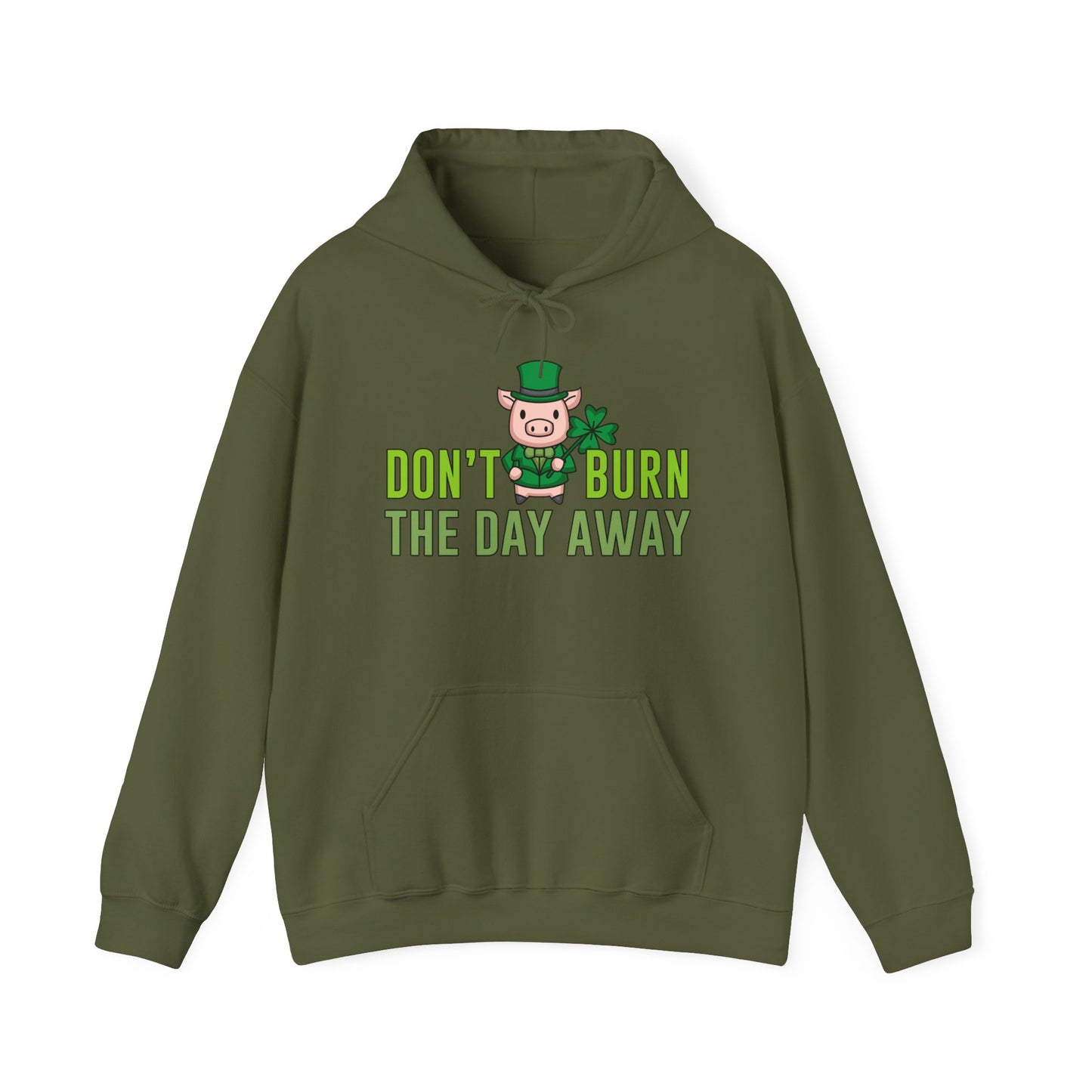 Shamrock Don't Burn The Day Hoodie
