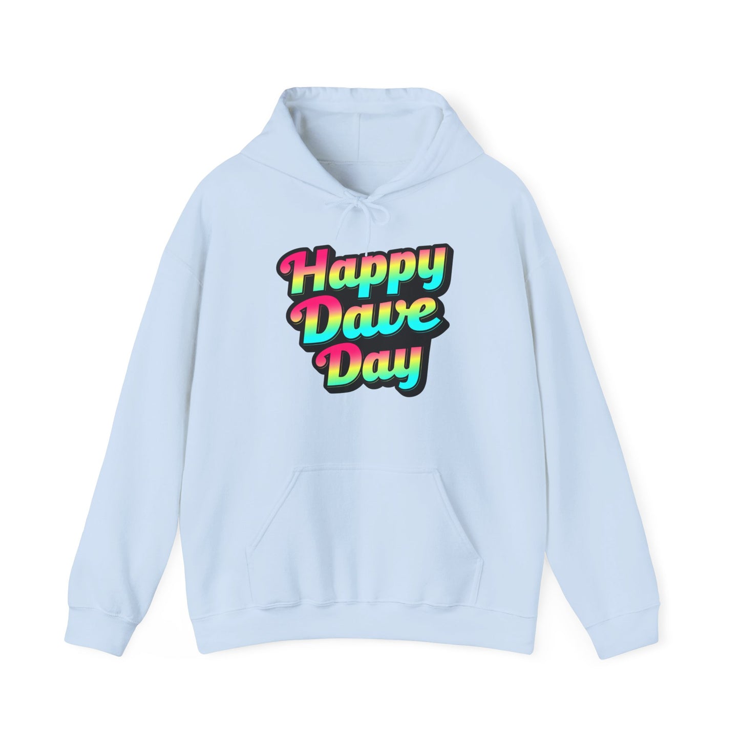 Happy Dave Day Multi Color  Hoodie