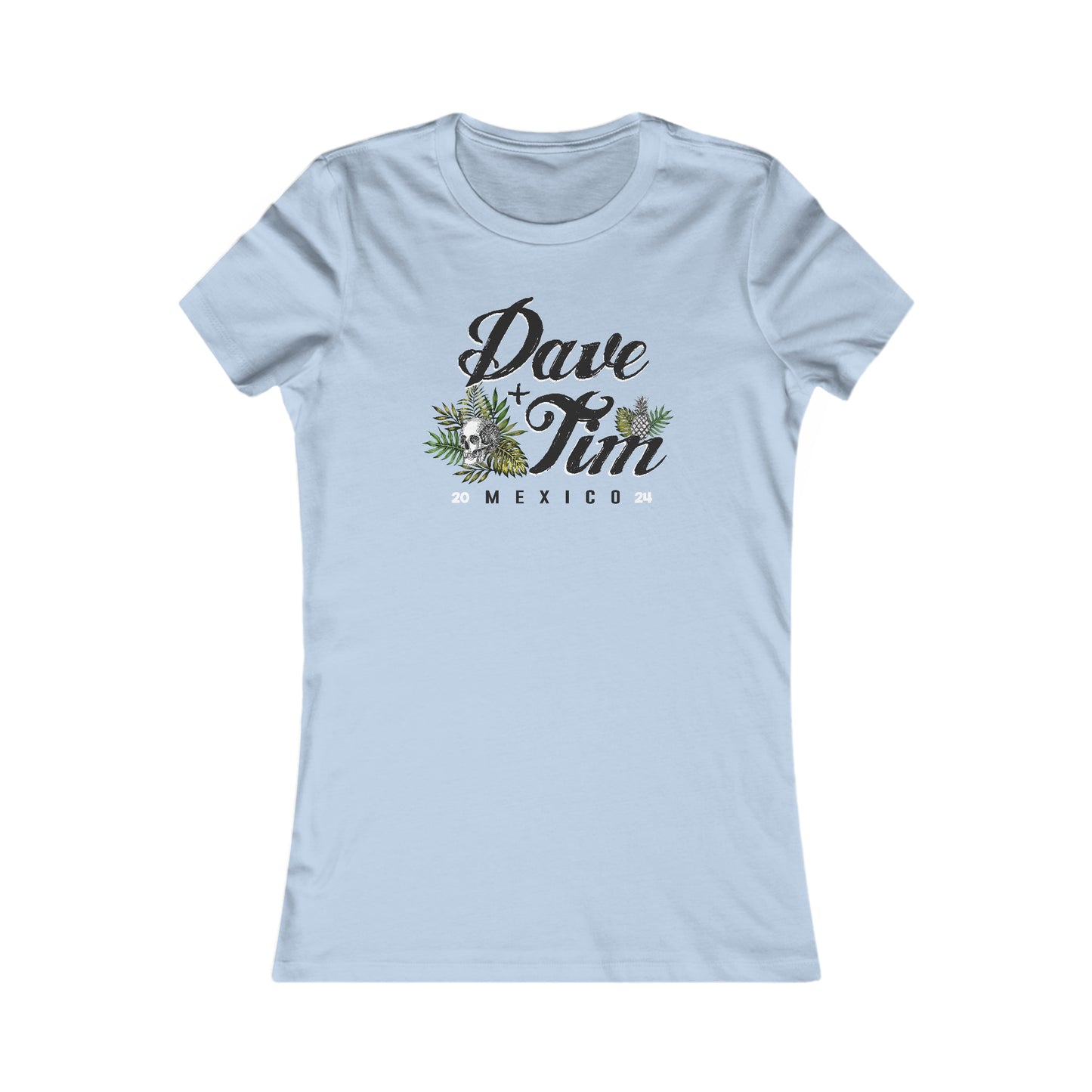 Dave And Tim Palm Leaf 2024 Women's Cut *WITH SETLIST