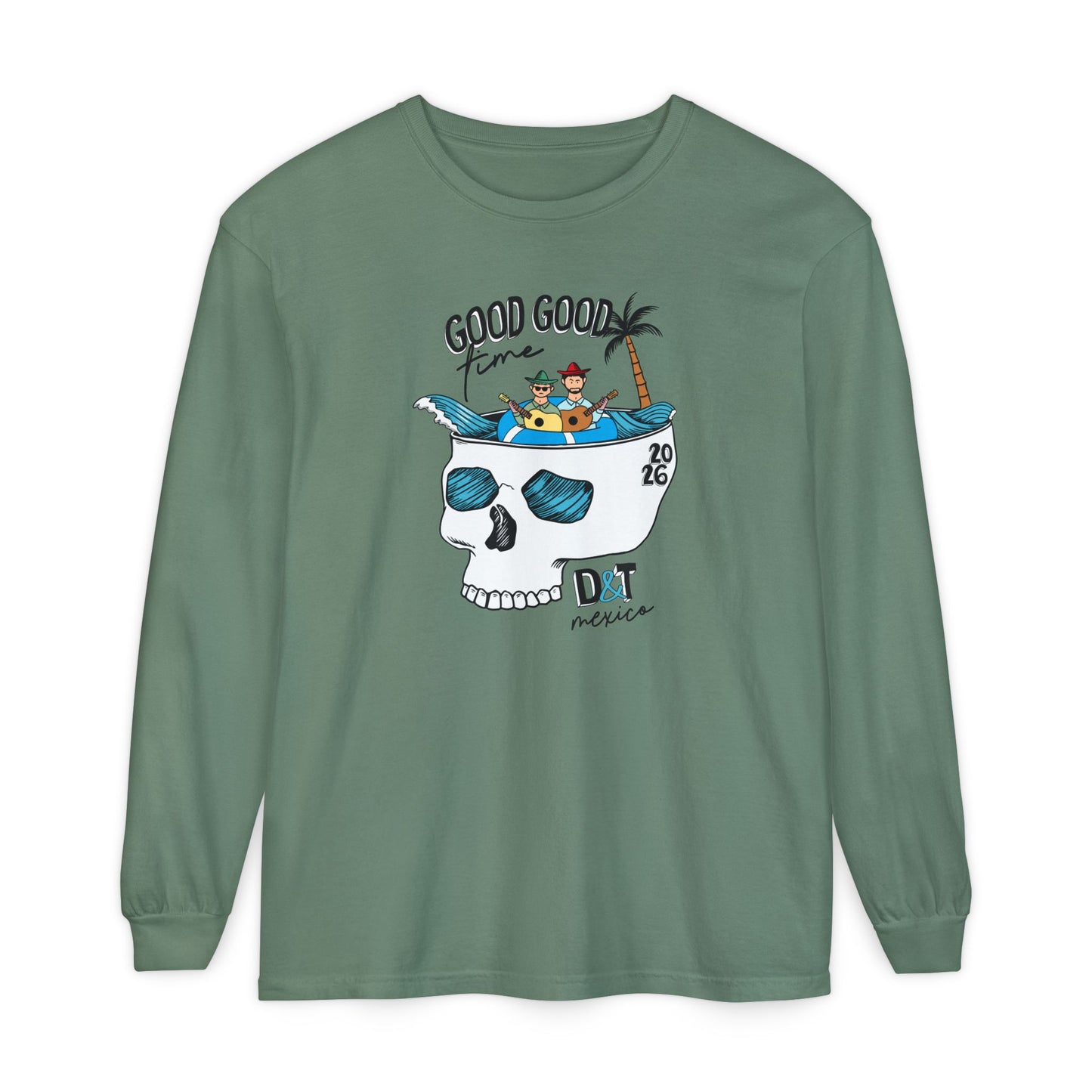Good Good Time Mexico 2026 Long Sleeve Tee *With Set List