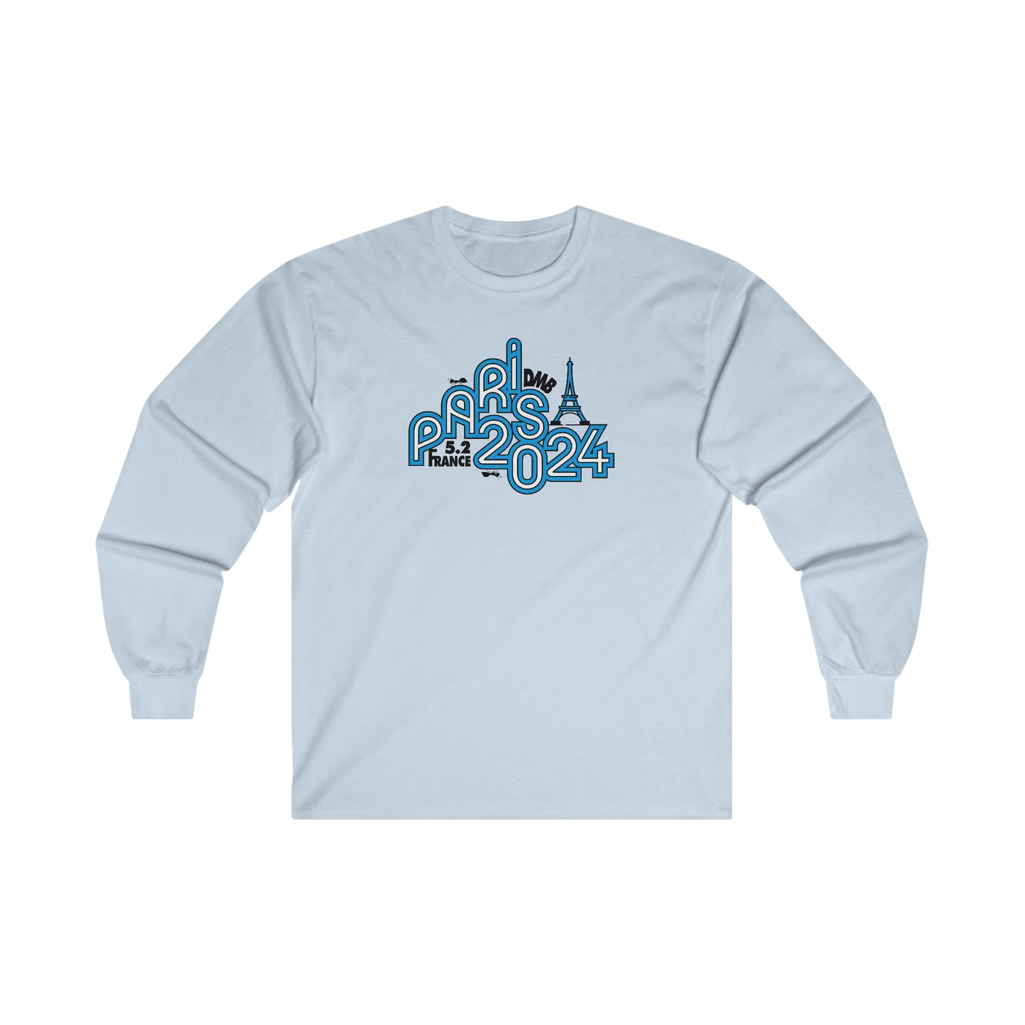 Paris France Europe 2024 Long Sleeve Tee *With Setlist