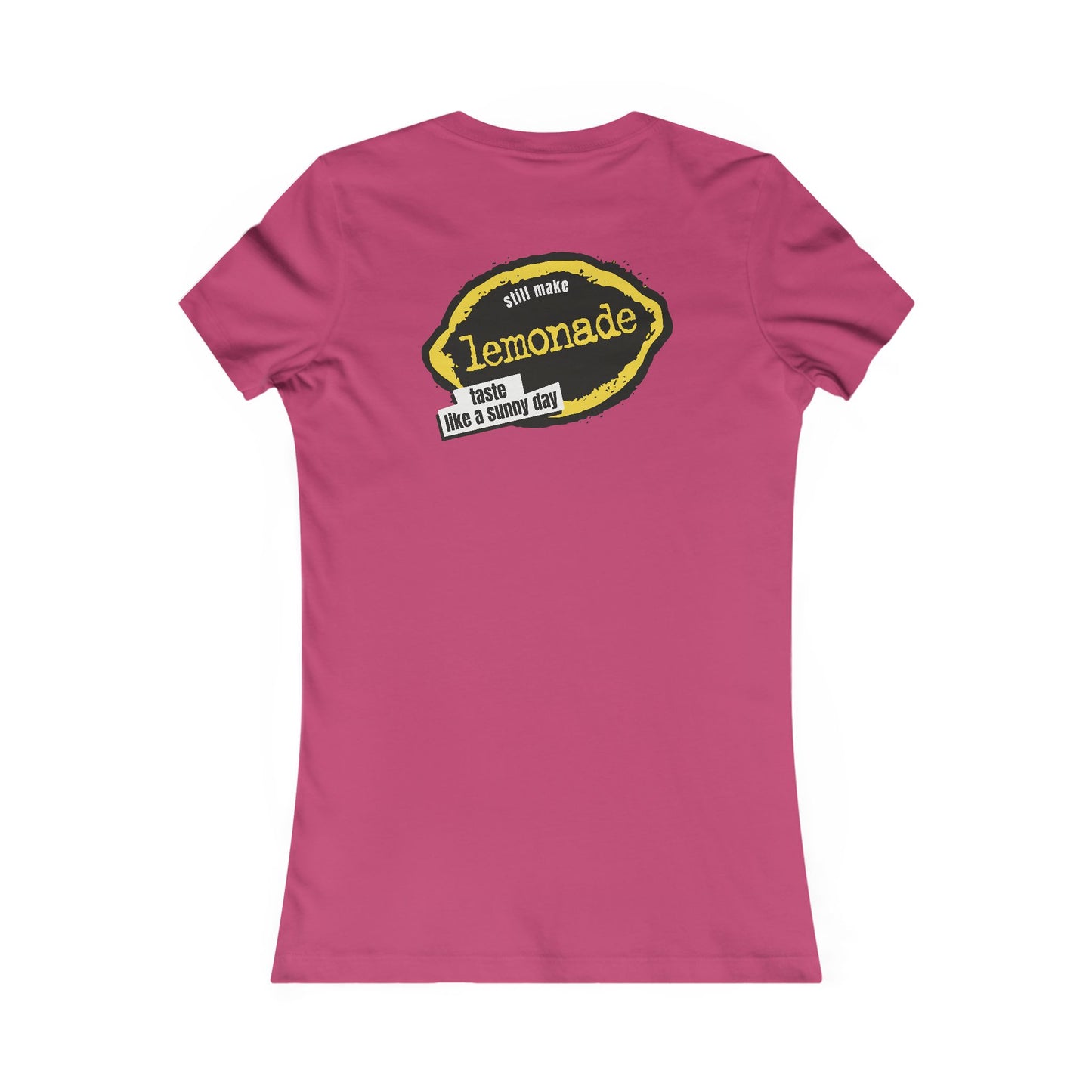 Taste Like A Sunny Day *front & back Women's Cut Tee