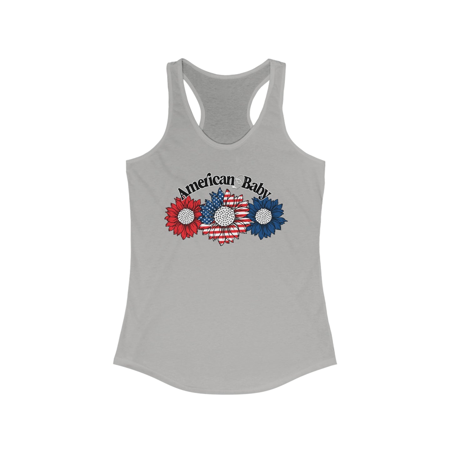 American Baby Sunflower Tank Top
