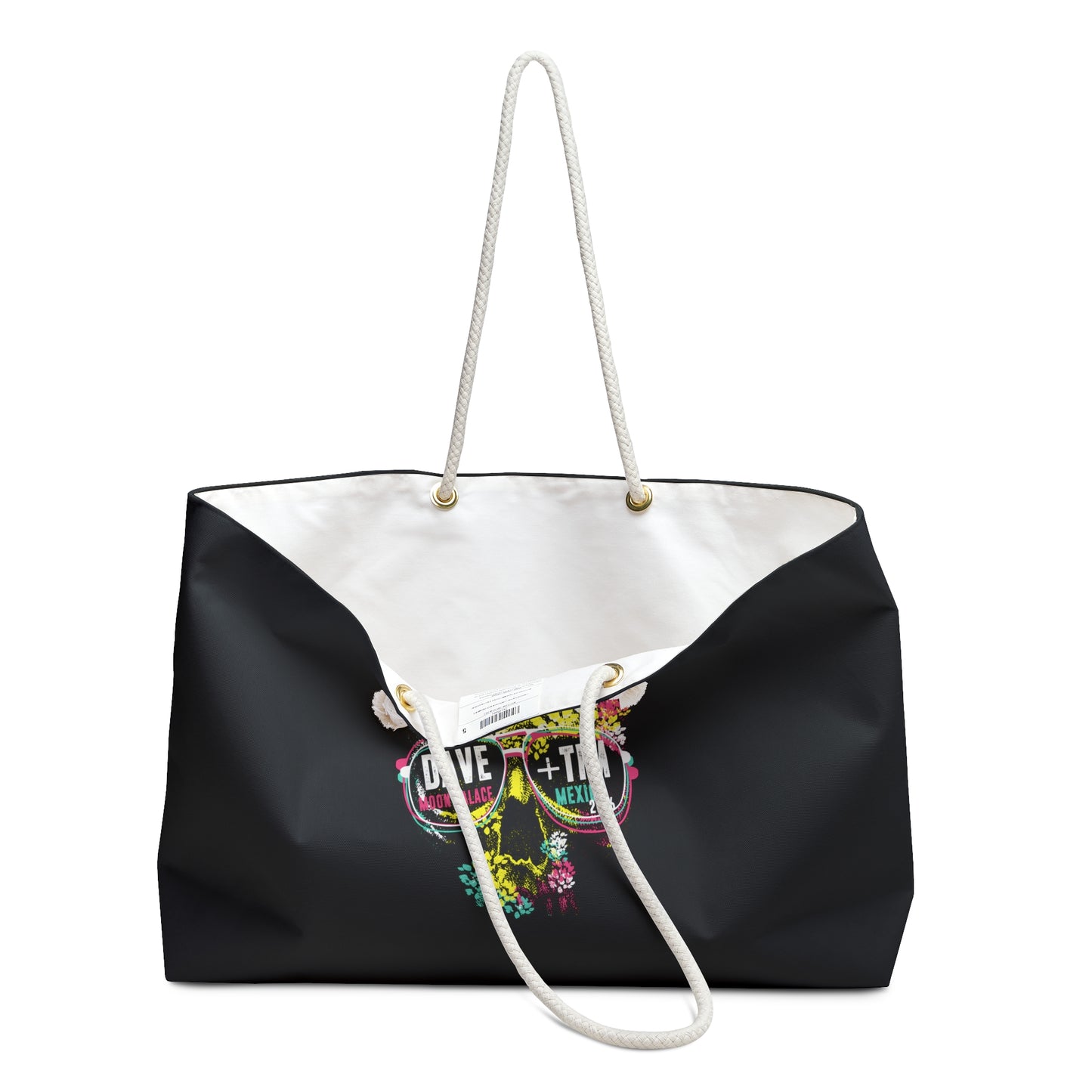 Floral Skull Mexico 2026 Beach Bag