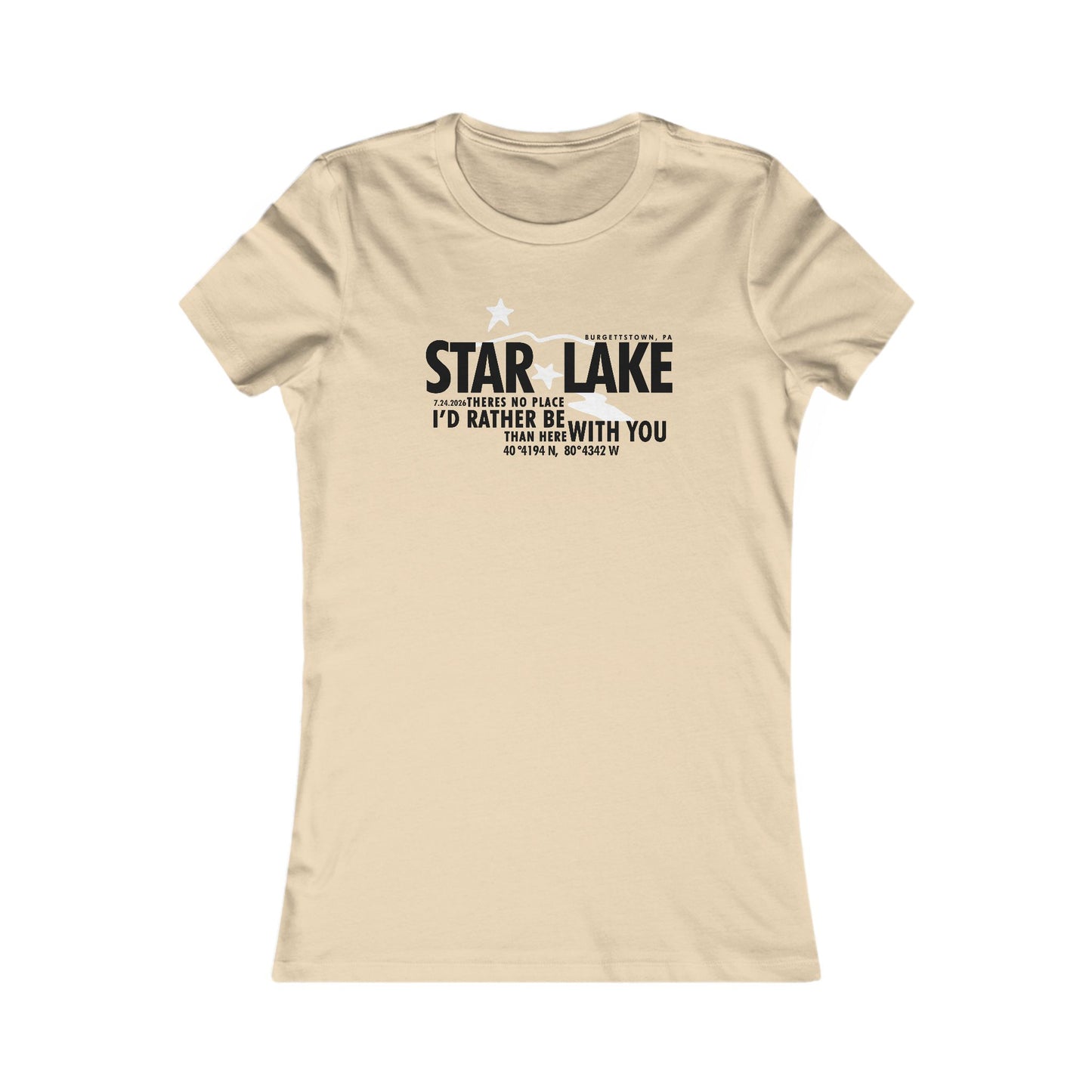 Star Lake 2026 Woman's Cut Tee