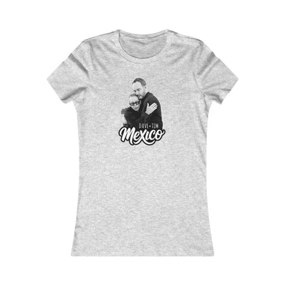 You & Me In Mexico 2027 Woman's Cut Tee