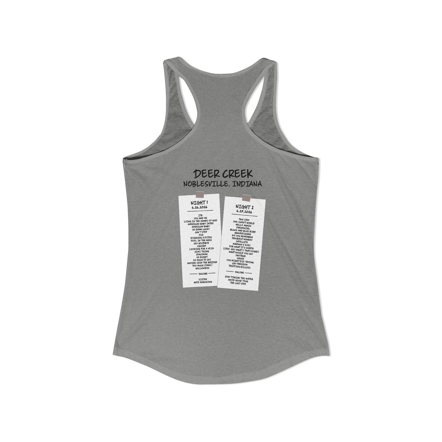 Creekend 2026 Woman's Tank *With Set List