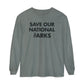 Save Our National Parks DEAD *front & back Long Sleeve T