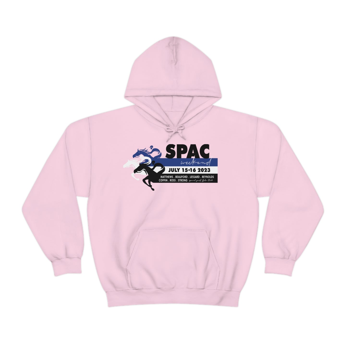 SPAC Racing Stripes 2023 Hoodie *with setlist