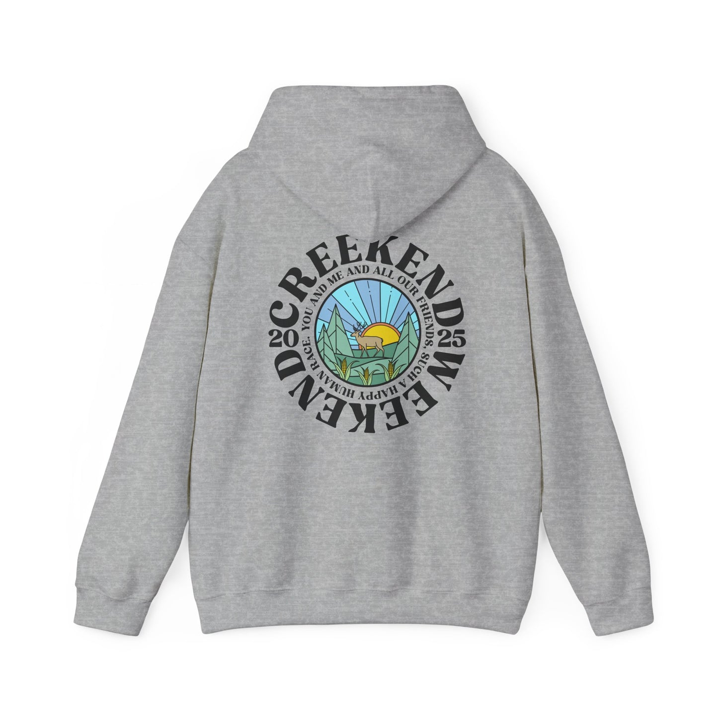 Freakin Creekend 2025 *With Back Print Hoodie