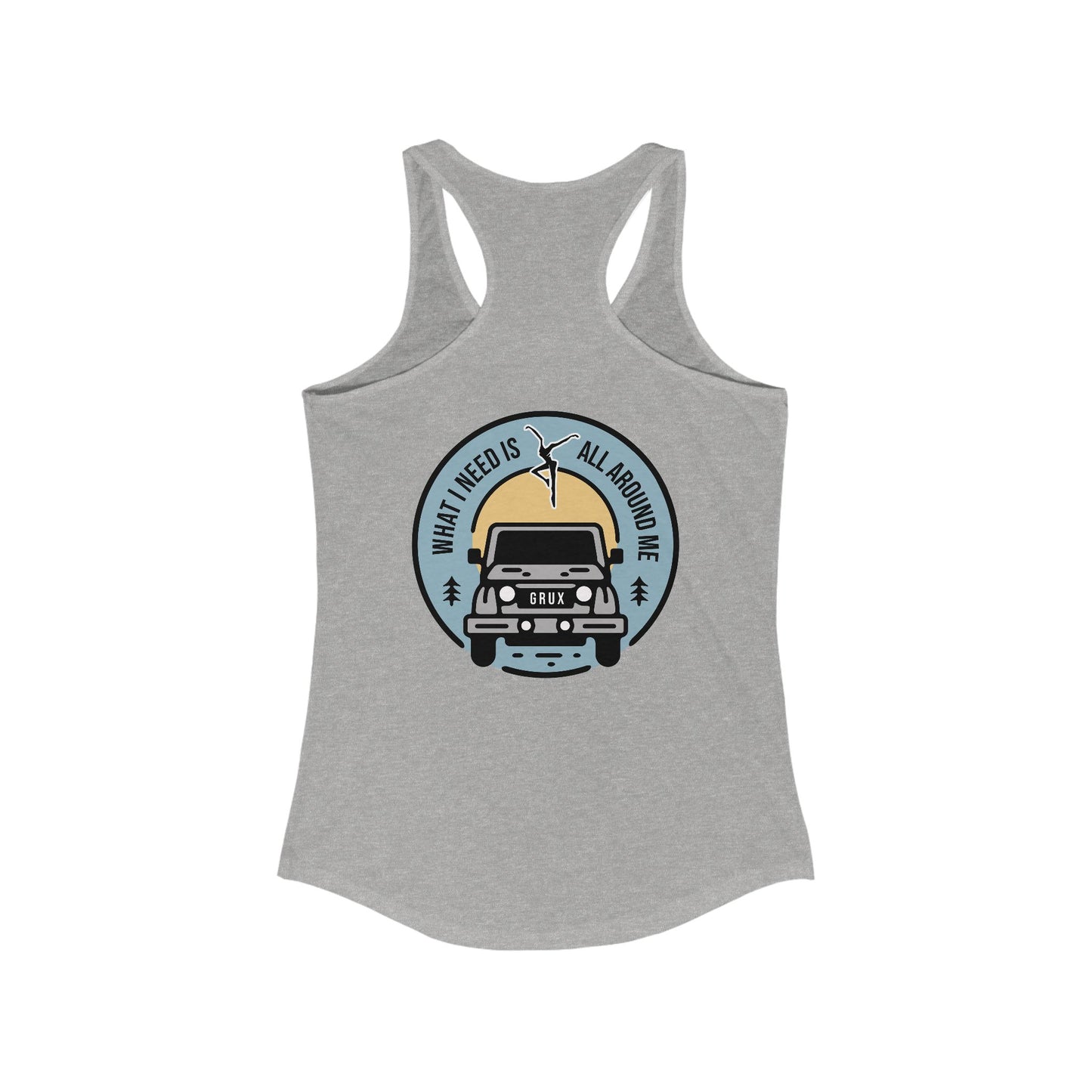 Jimi Jeep *With Back Print Woman's Tank