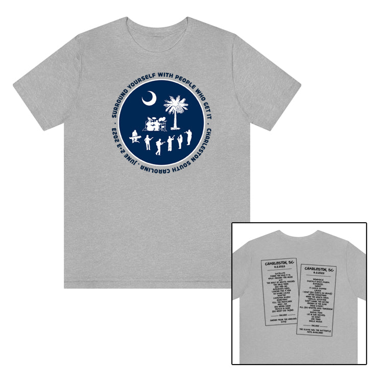 Charleston SC 2023 *With Set List On Back