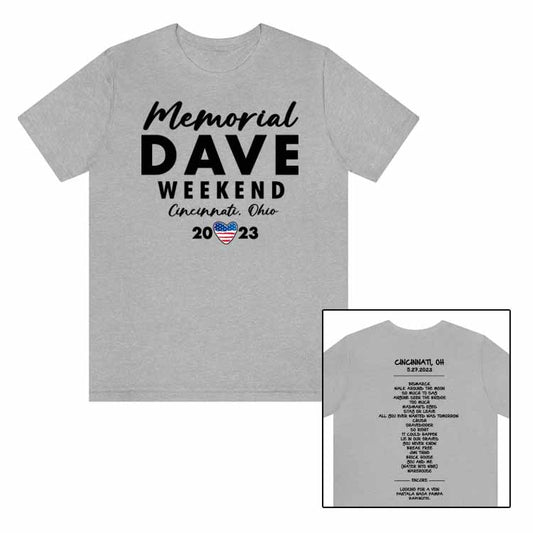 Memorial Dave Ohio 2023 w/set list