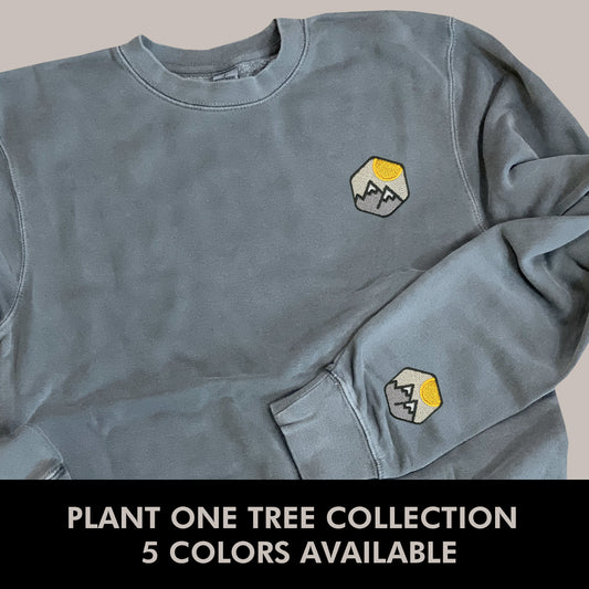 The Peak Crewneck * Plant One Tree