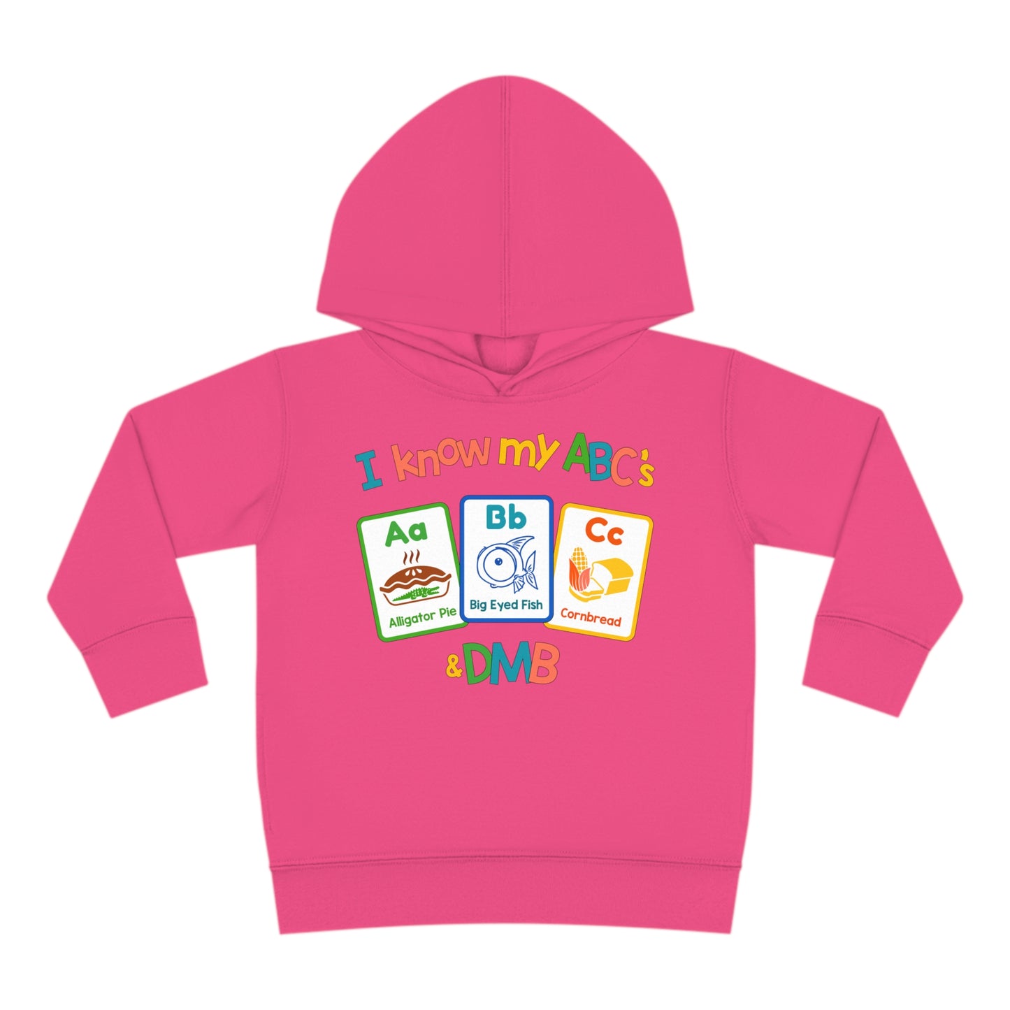 I Know My ABC's Toddler Hoodie
