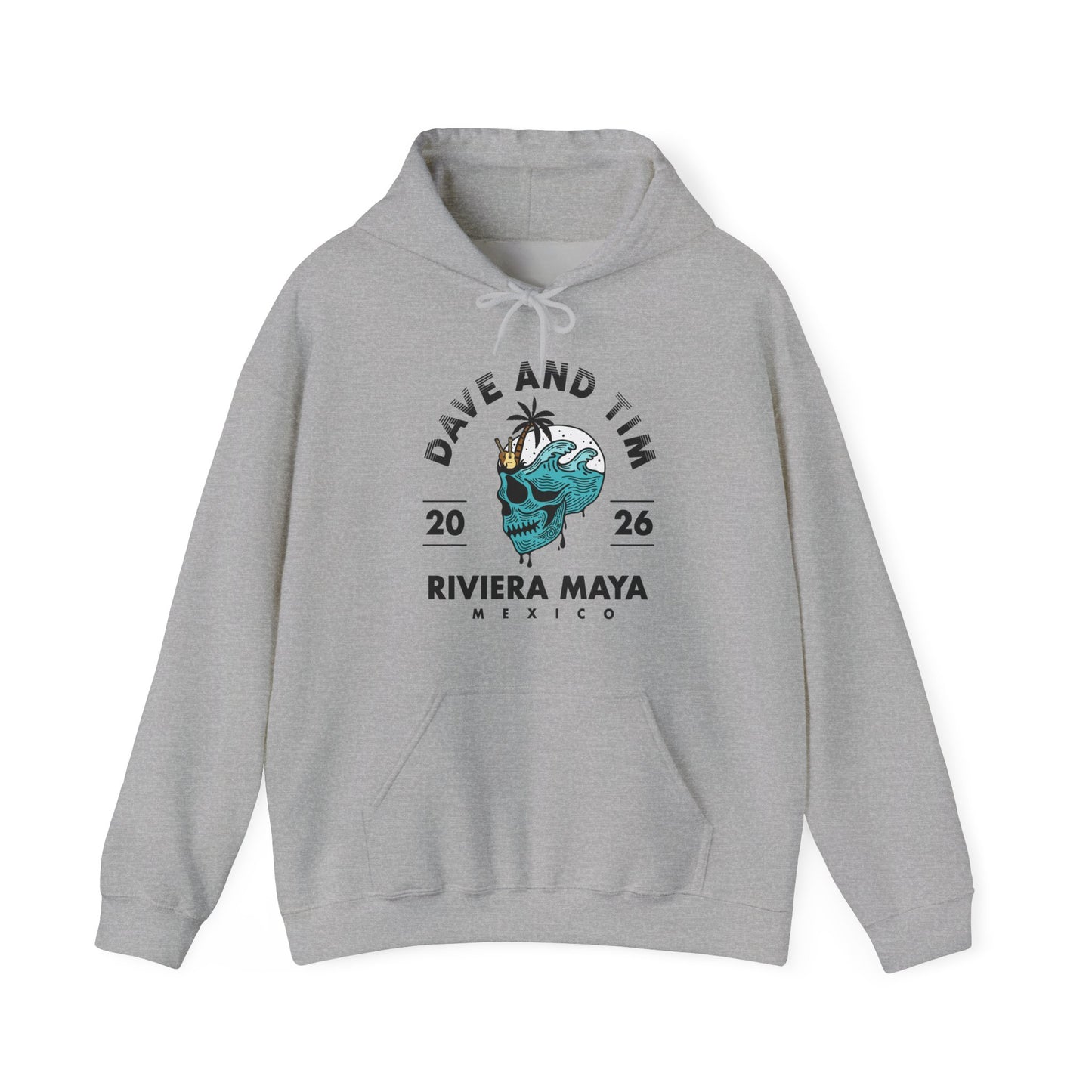 D&T Skull Palm Trees 2026 Hoodies *With Set List