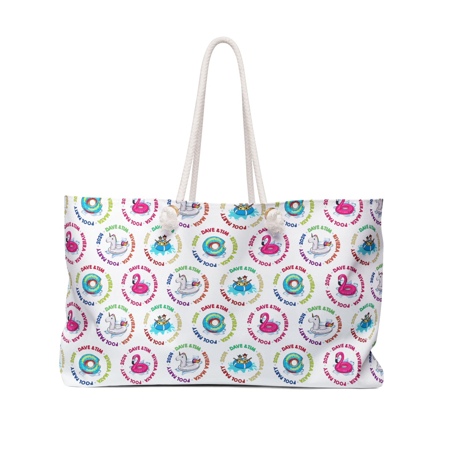 Mexico Pool Party Beach Bag 2024