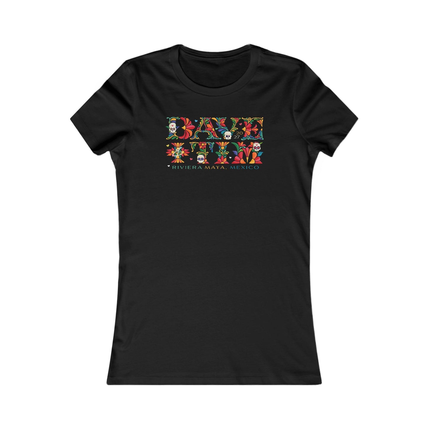 D&T Floral 2027 Woman's Cut Tee