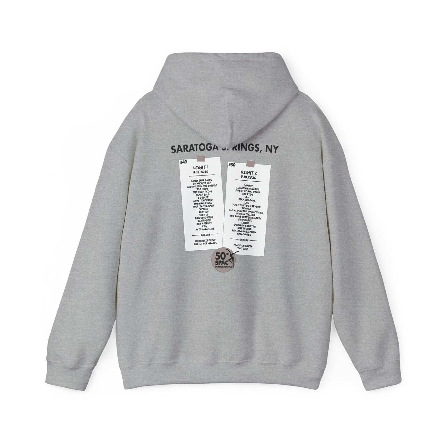 SPAC Weekend 2026 Hoodies *With Set List