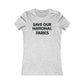 Save Our National Parks I'll Back You Up *front & back Women's Cut Tee