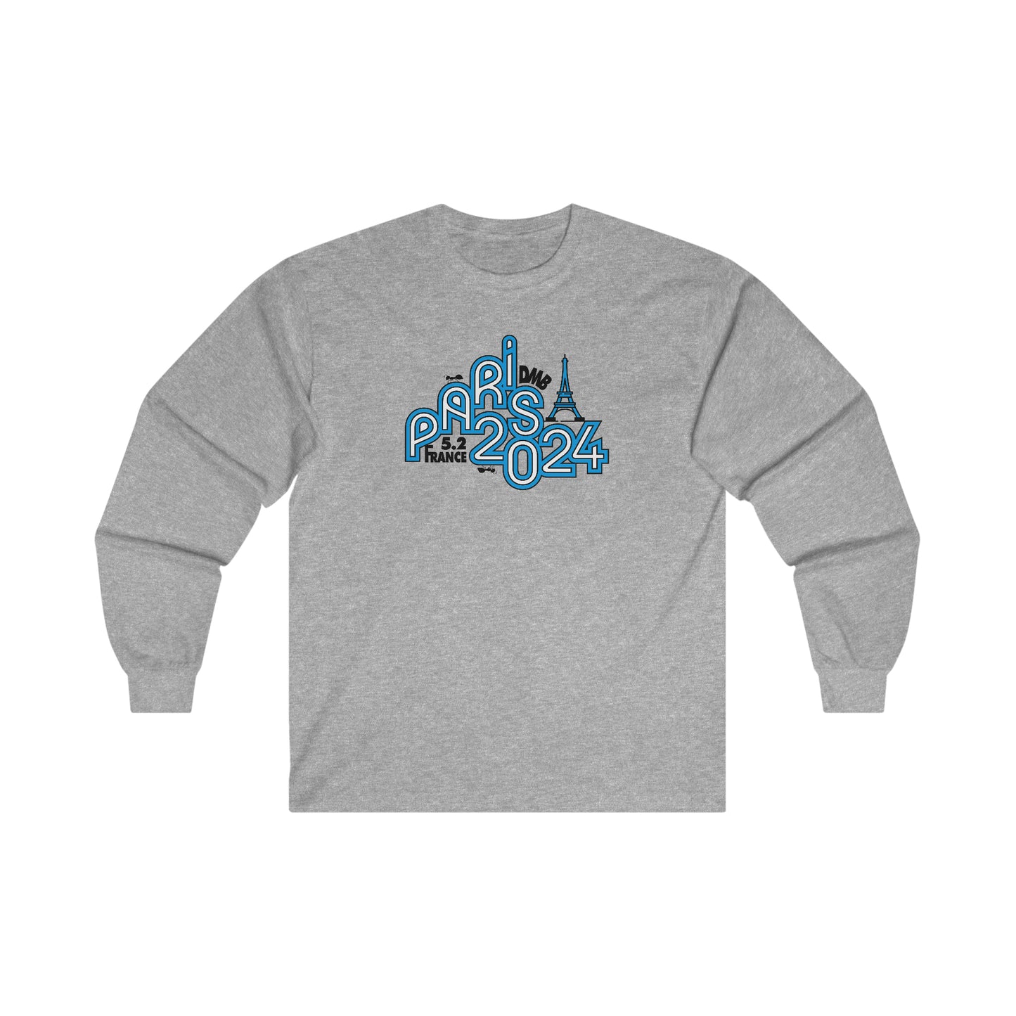 Paris France Europe 2024 Long Sleeve Tee *With Setlist
