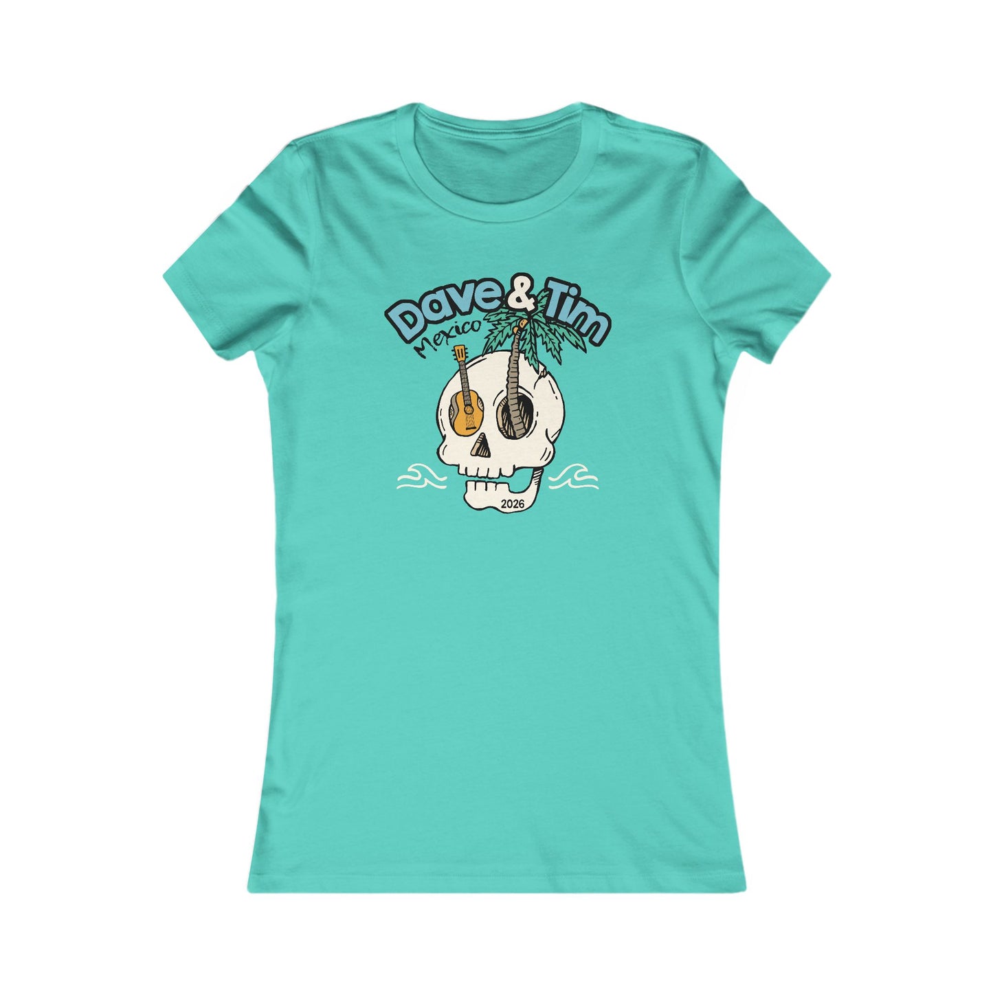 Dave & Tim 2026 Woman's Cut Tee *With Set List