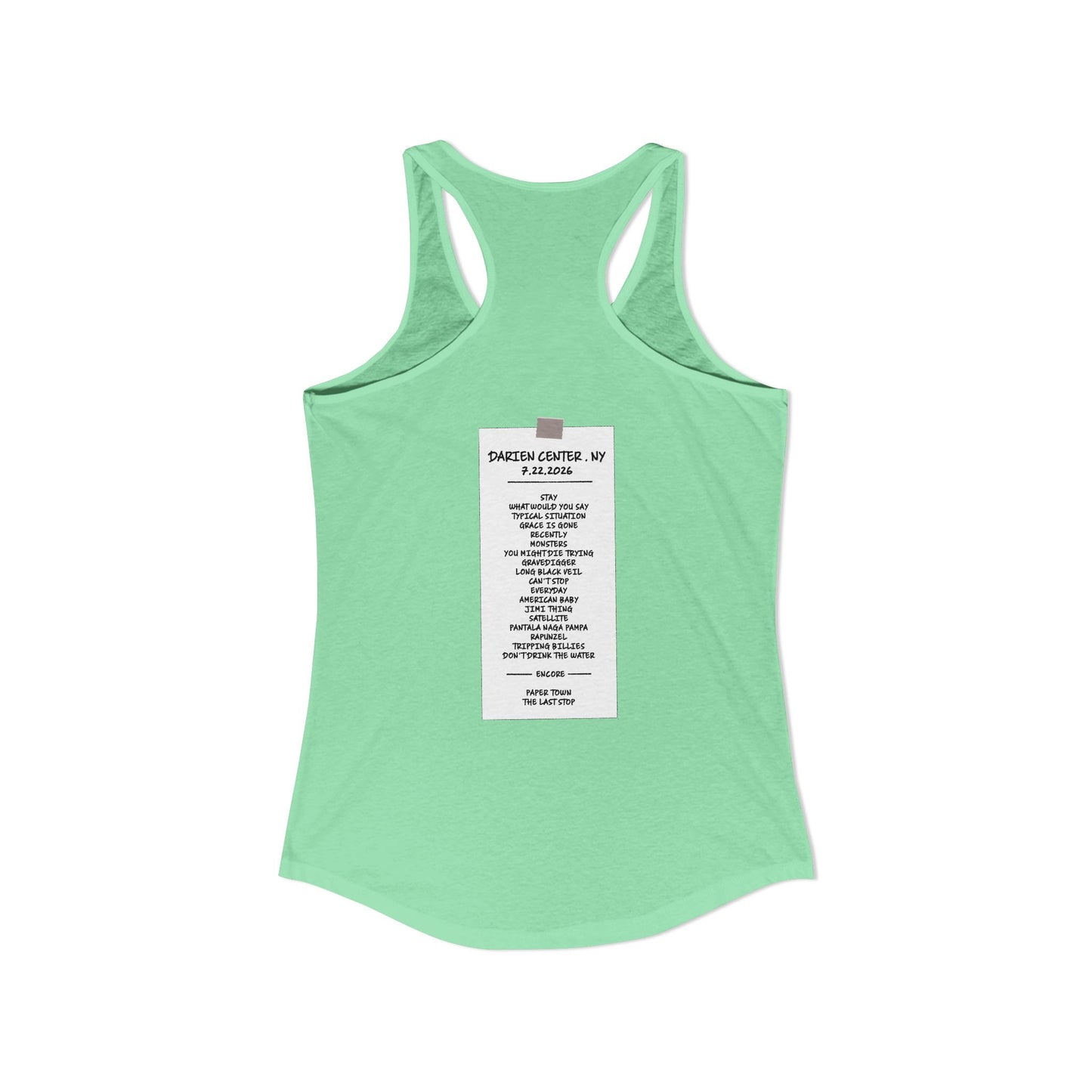 Darien Lake 2026 Woman's Tank *With Set List