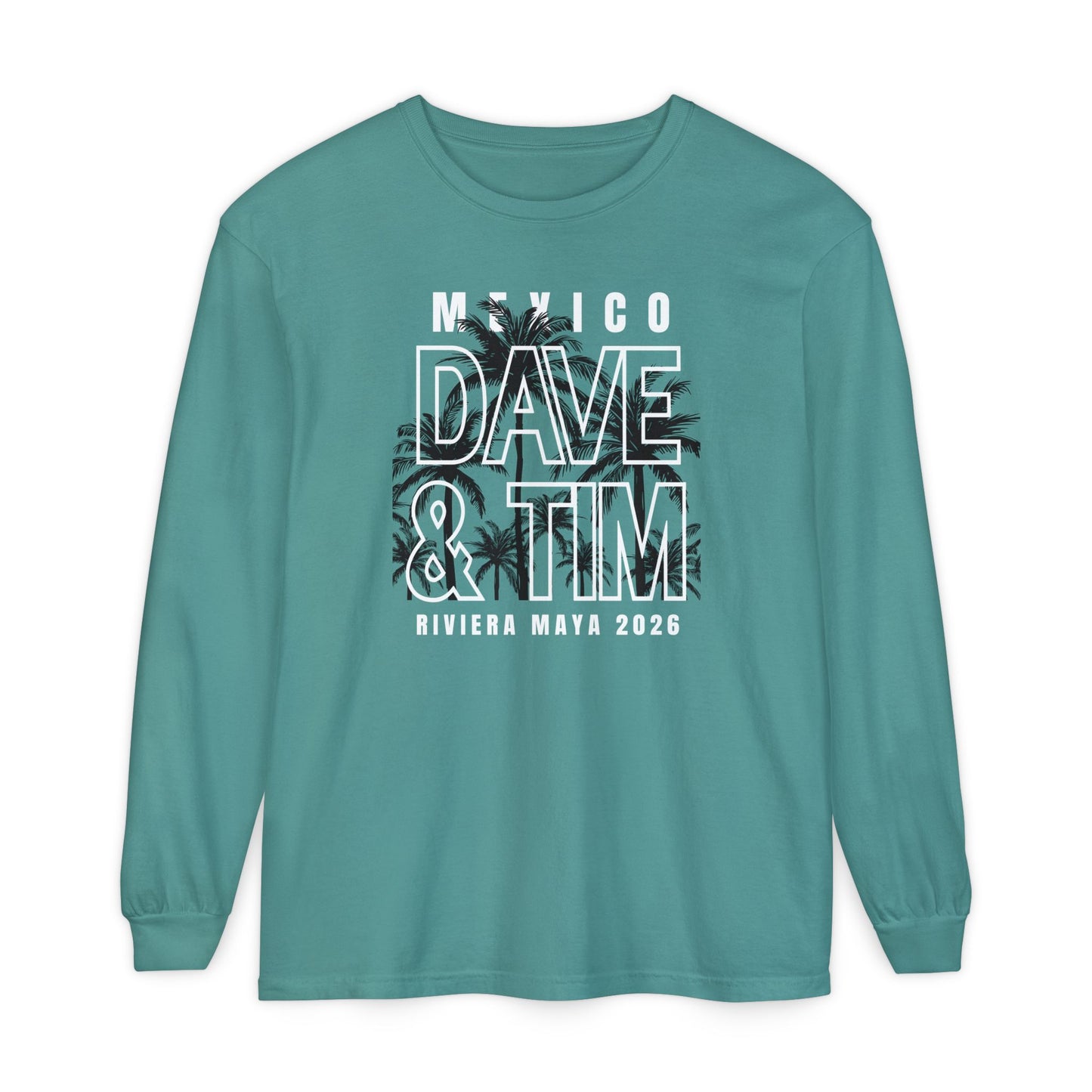 Mexico Palm Trees 2026 Long Sleeve Tee *With Set List