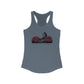Long Black Veil Tank Top