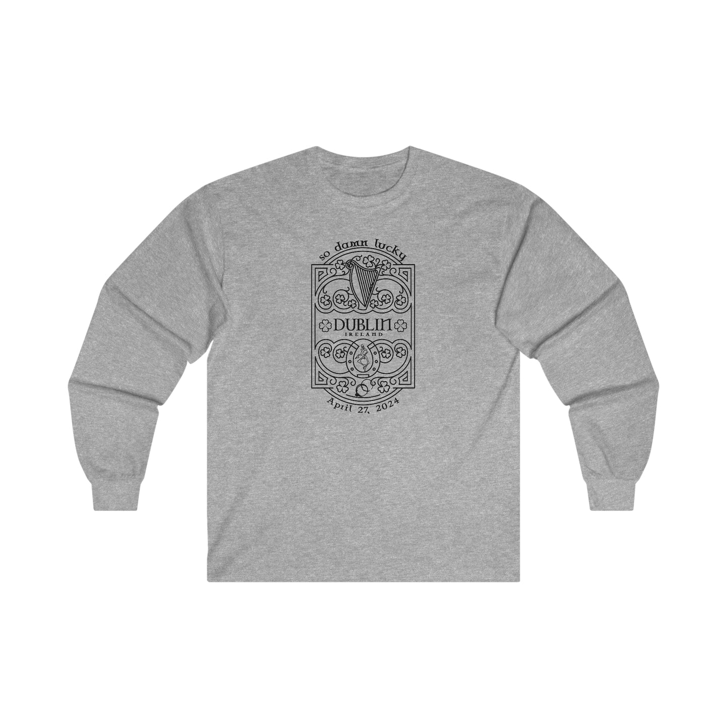 Dublin Europe 2024 Long Sleeve Tee *With Setlist