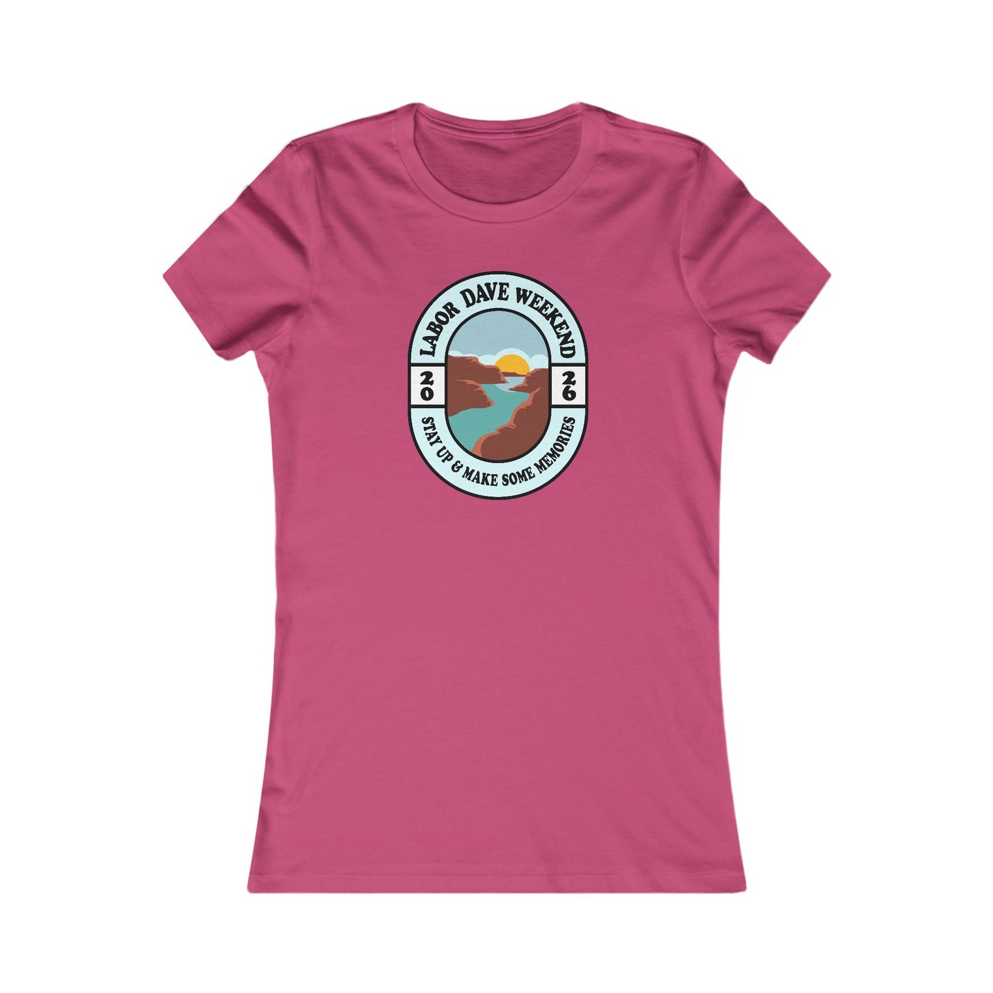 Stay Up Gorge 2026 Woman's Cut Tee