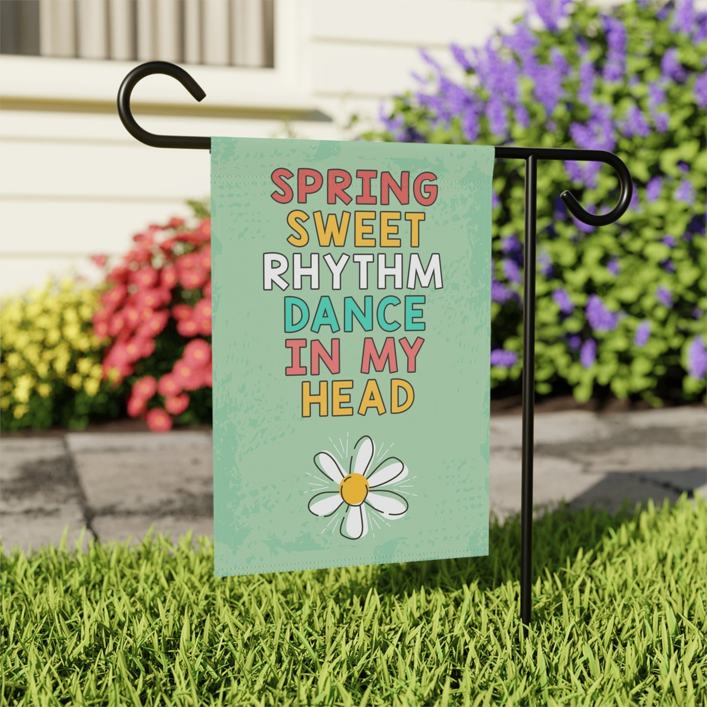 Spring Sweet Rhythm Garden Flags