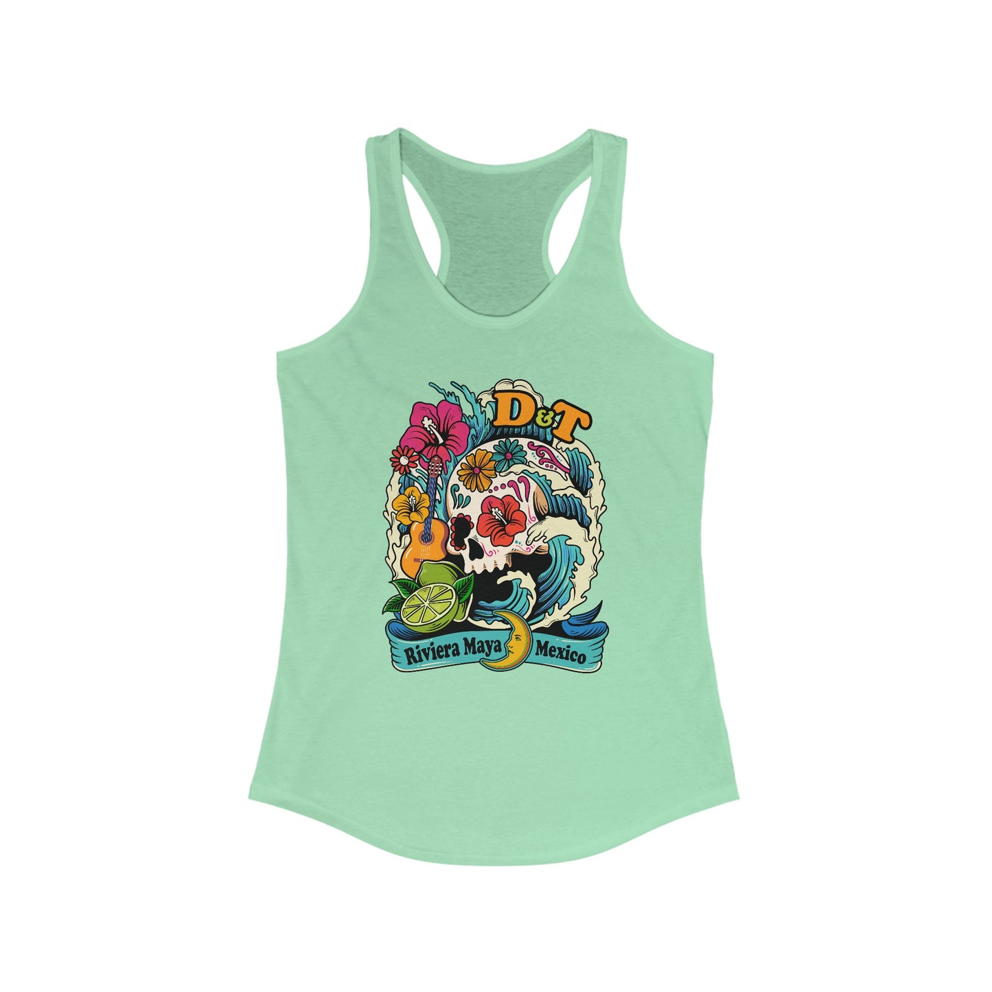 Mexico Sugar Skull 2026 Woman's Tank *With Set List