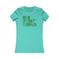 One Sweet World Woman's Cut Tee