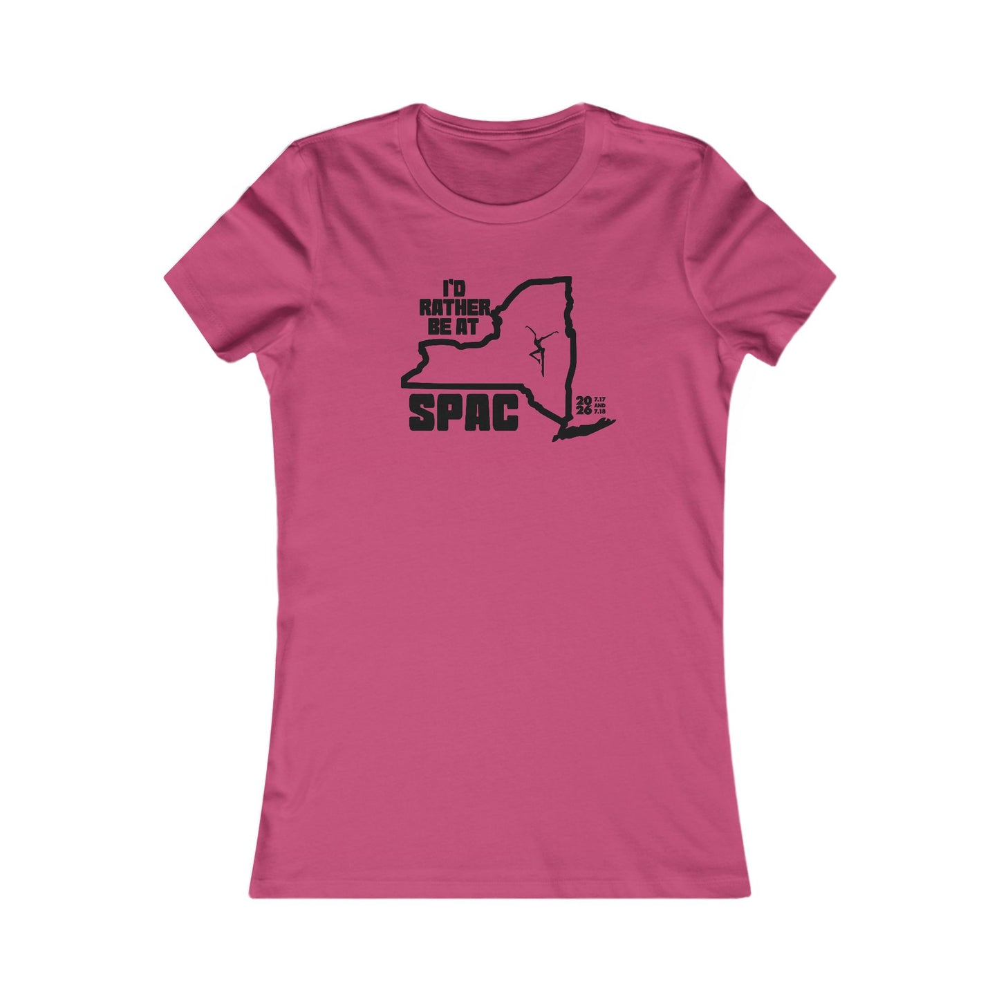 Rather Be At SPAC 2026 ant Woman's Cut Tee