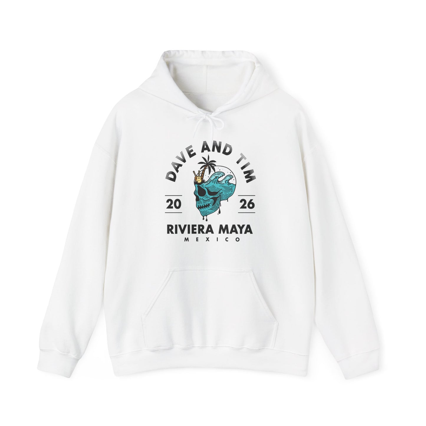 D&T Skull Palm Trees 2026 Hoodies *With Set List