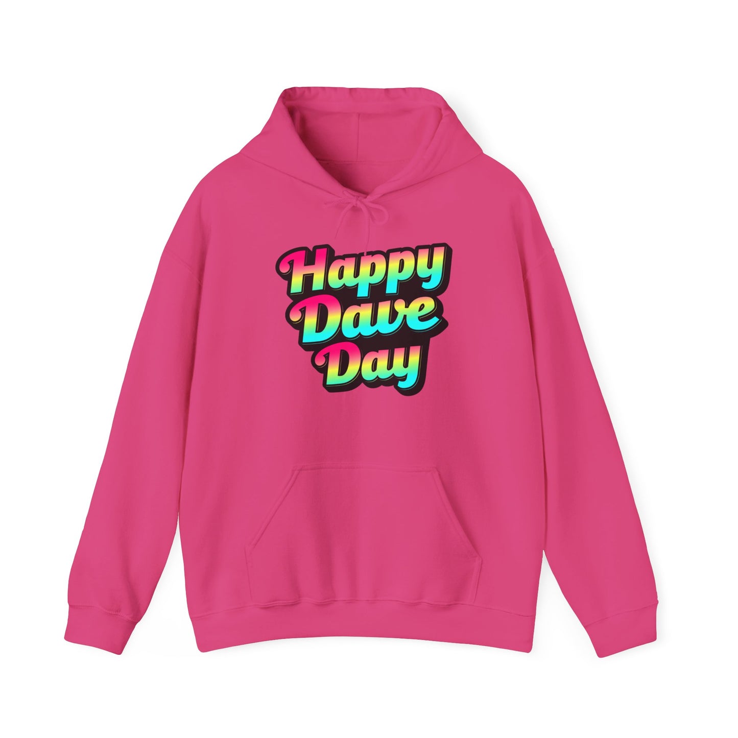 Happy Dave Day Multi Color  Hoodie