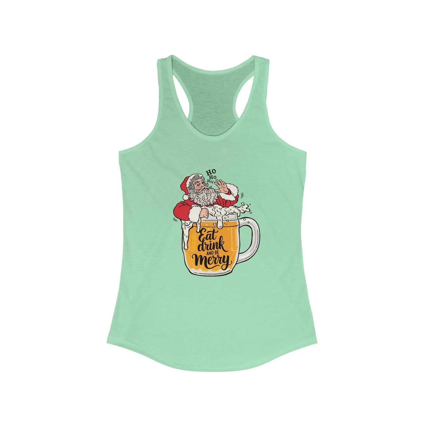 Eat Drink Santa Woman's Tank