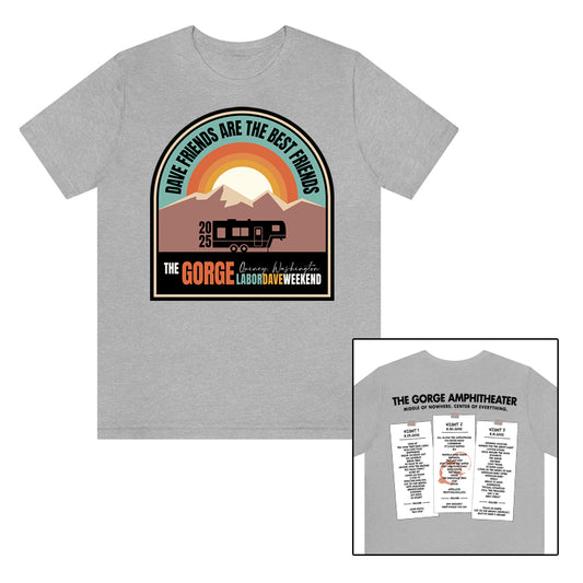 Dave Friends Gorge 2025 *With Set List