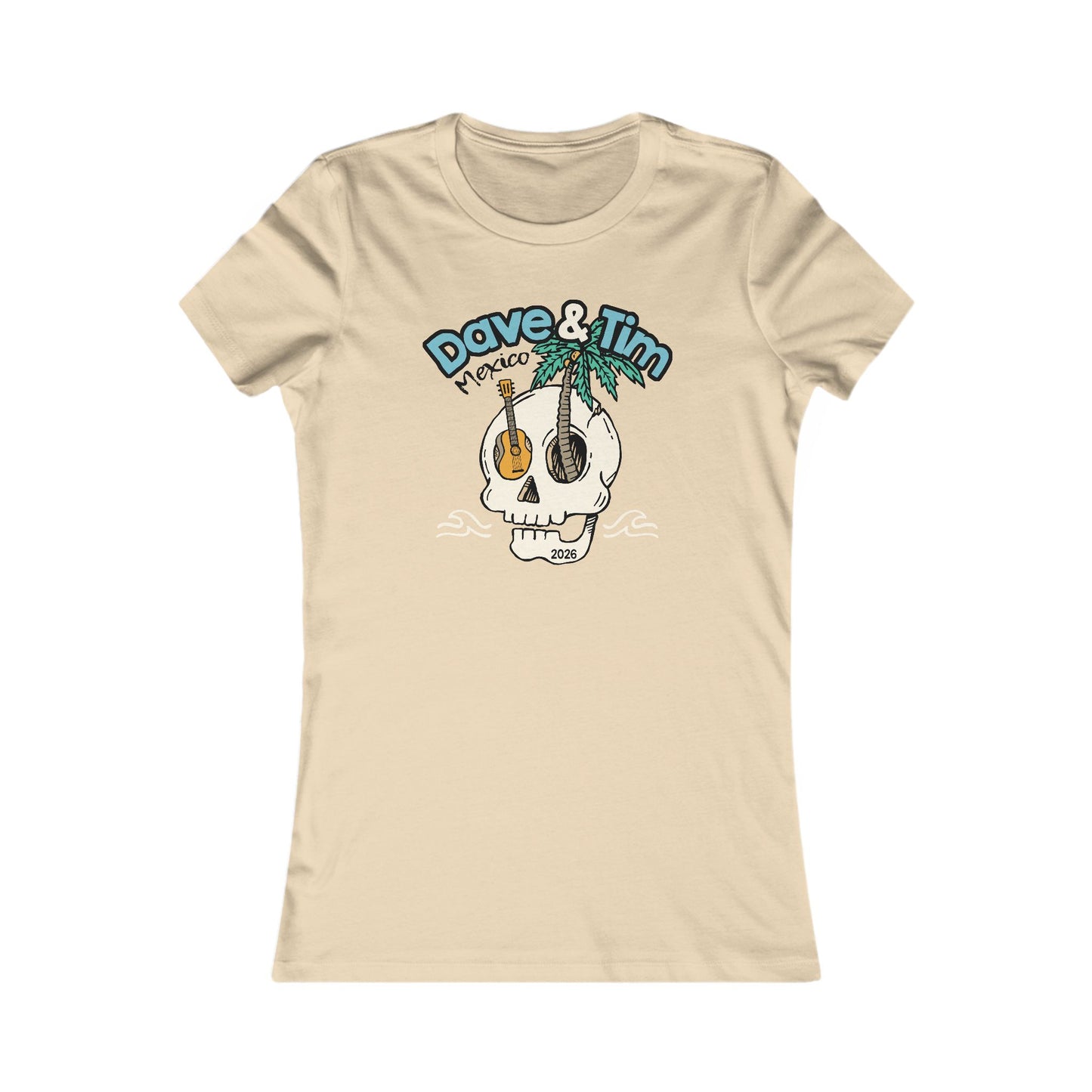 Dave & Tim 2026 Woman's Cut Tee *With Set List