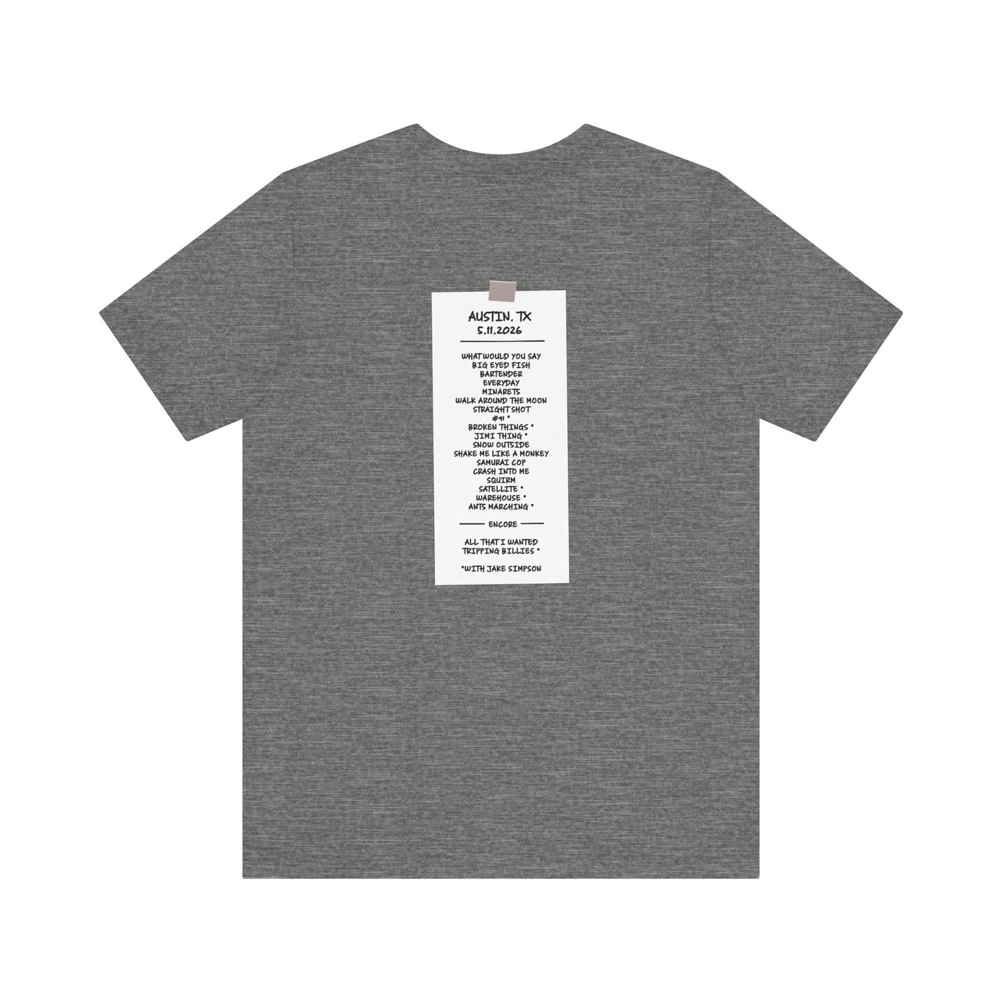 Austin 2026 *With Set List