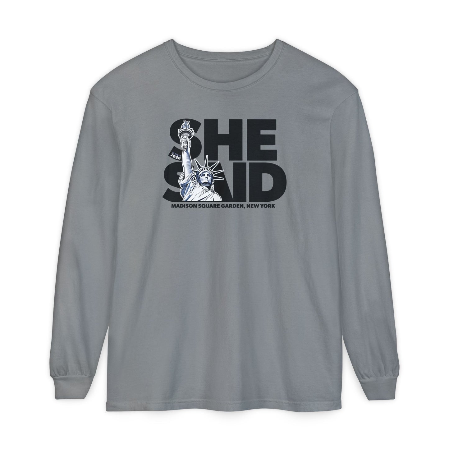 She Said Fall 2026 Long Sleeve Tee